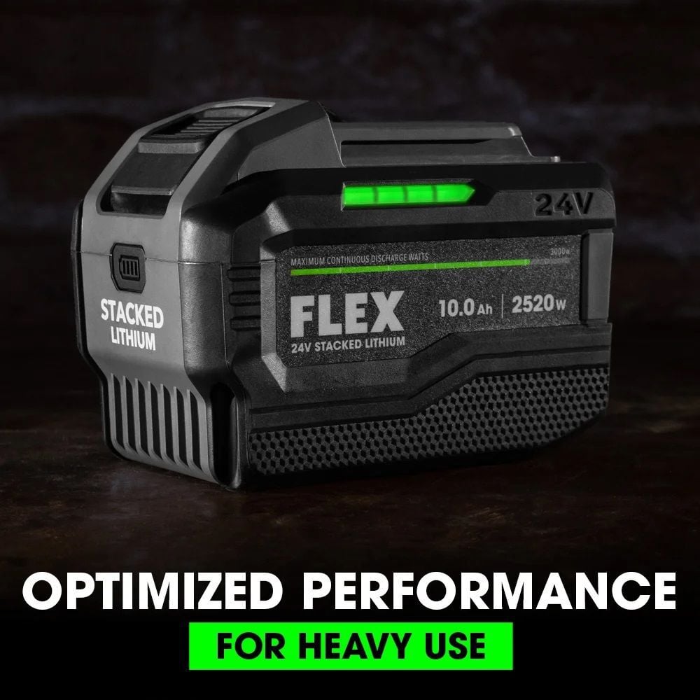 FLEX Stacked Lithium 24V 10Ah Lithium Ion Power Tool Battery Pack with Fuel Indicator, large image number 5