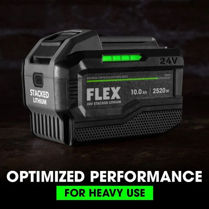 FLEX Stacked Lithium 24V 10Ah Lithium Ion Power Tool Battery Pack with Fuel Indicator, large image number 4