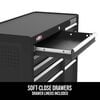 CRAFTSMAN S2000 Series 52 Inch Wide 8-Drawer Steel Rolling Workstation, Black, small image number 2