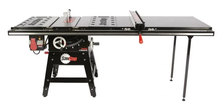 Sawstop 10 Inch 120V 1.75HP 1 Phase Contractor Saw with 52 Inch T-Glide Advance Rip Fence