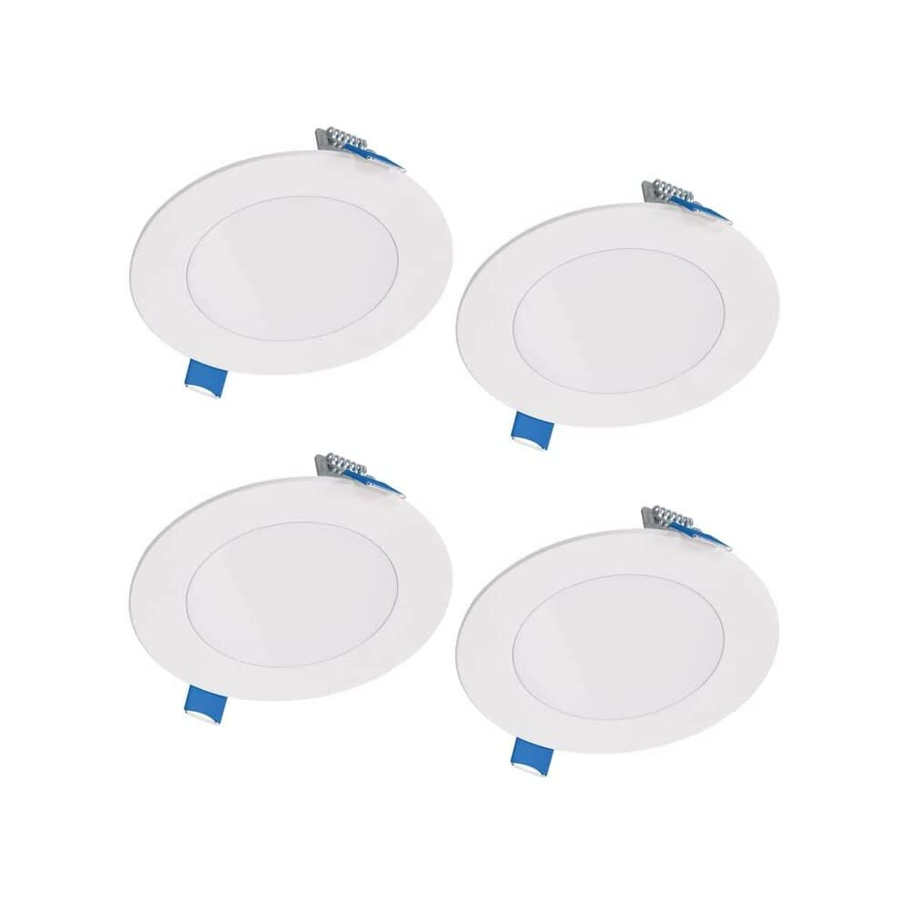 Halo Downlight 4in White 10.1W 650 Lumen LED 4 Pack – 3008724