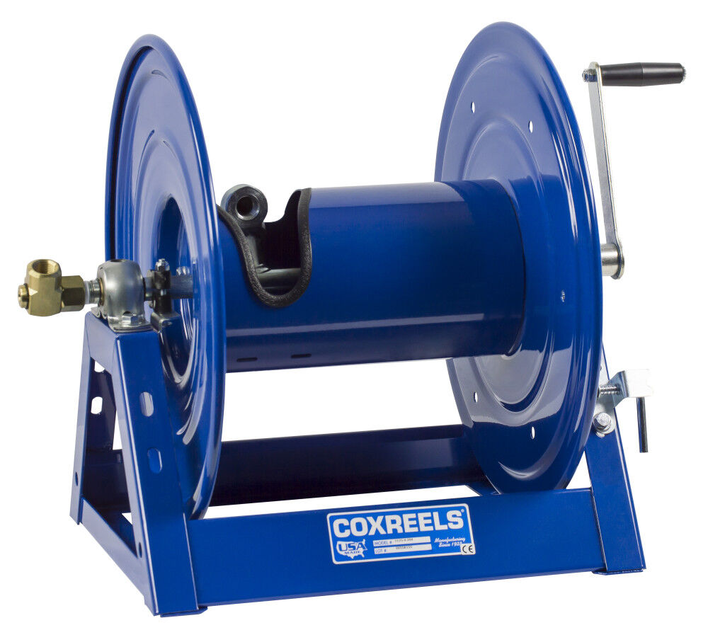 Coxreels Hand Crank Hose Reel 3/4in x 100′ 3000PSI EPR Seals – 1125-5-100-BEXX