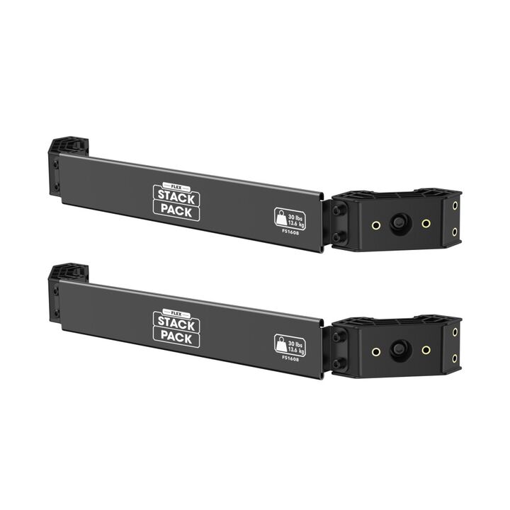 FLEX STACK PACK Side Mount Rails 2 Pieces