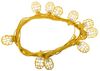 Bergen Industries 100 Ft. 14/2 SJTW 10-Cage Temporary Work Light Stringer 15A Male/Female Ends Yellow, small image number 1