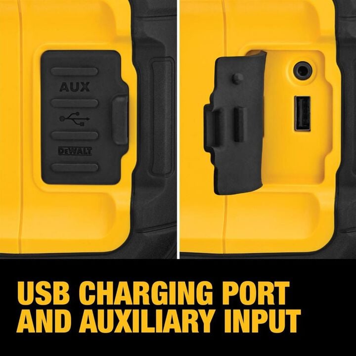 DEWALT 12/20V MAX Bluetooth Speaker & 20V MAX Battery Pack Bundle, large image number 4