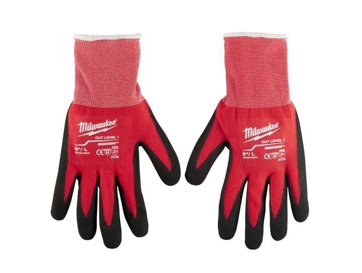 Milwaukee Cut 1 Dipped Gloves Large, large image number 0
