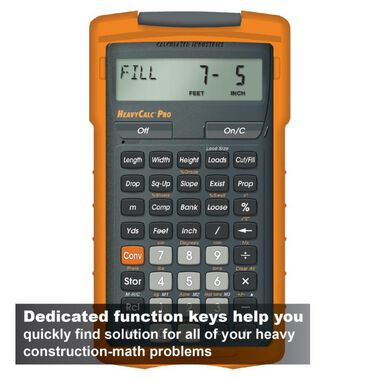 Calculated Industries Heavy Construction Math Calculator, large image number 4