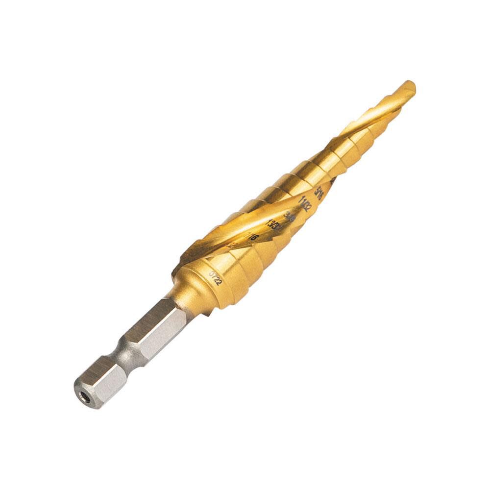 Klein Tools 1/8in to 1/2in Step Drill Bit VACO, large image number 13