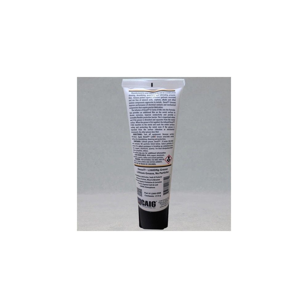 DeoxIT L260DNp PLUS Lithium Grease with DeoxIT Dx100L, No Particles, 212 Gram Squeeze Tube, large image number 2