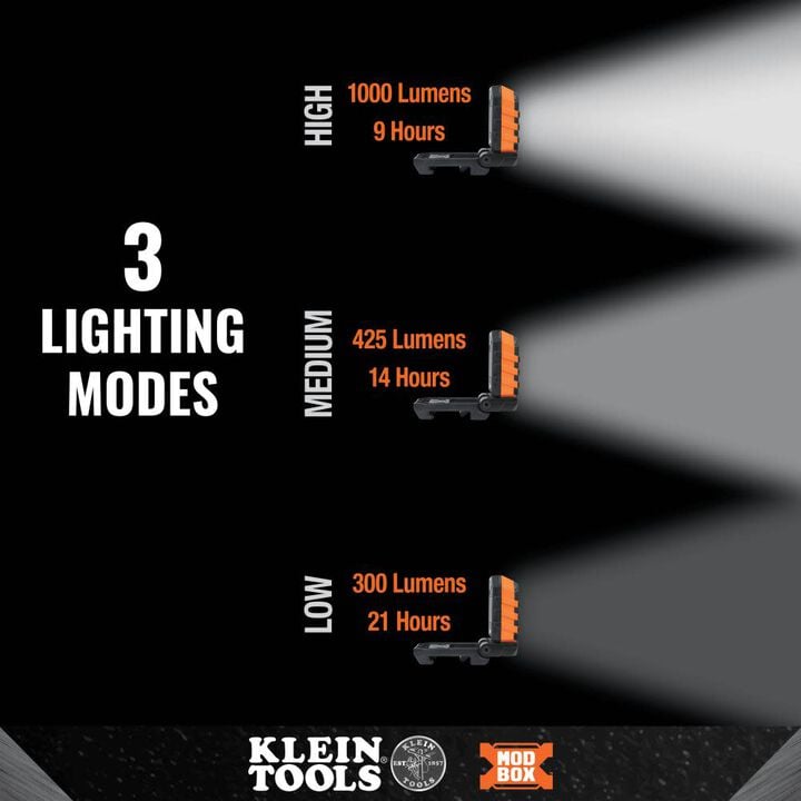 Klein Tools MODbox Rechargeable Area Light, large image number 2