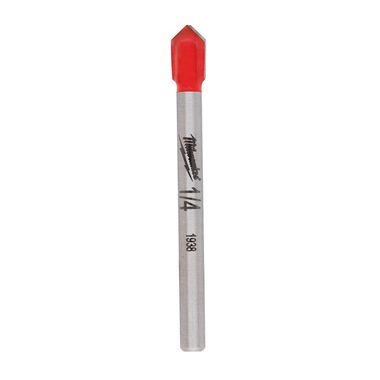 Milwaukee 1/4in Glass & Tile Bit