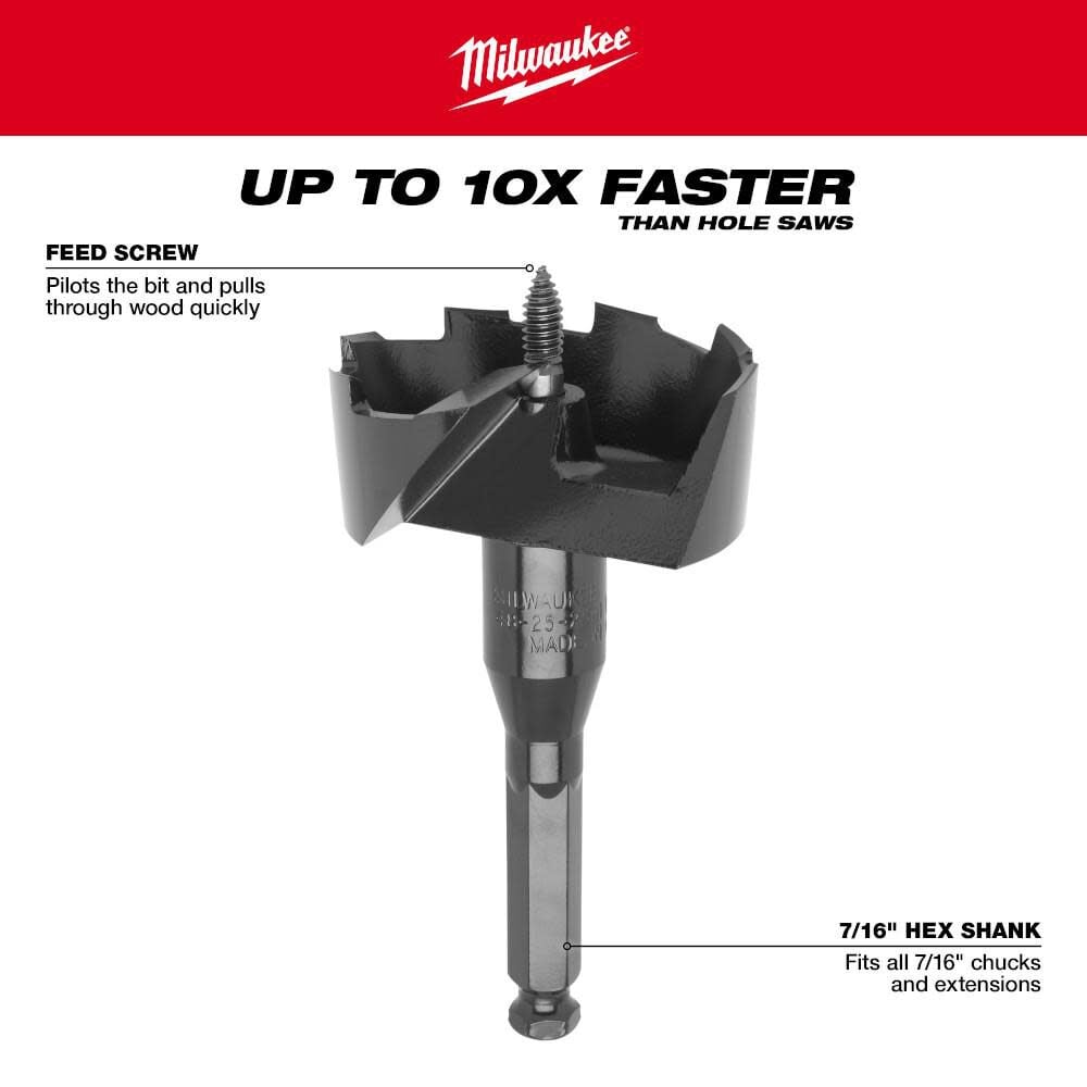 Milwaukee Contractors Selfeed Bit Kit 7 Piece 49 22 0130 Simolary simolary.com 8