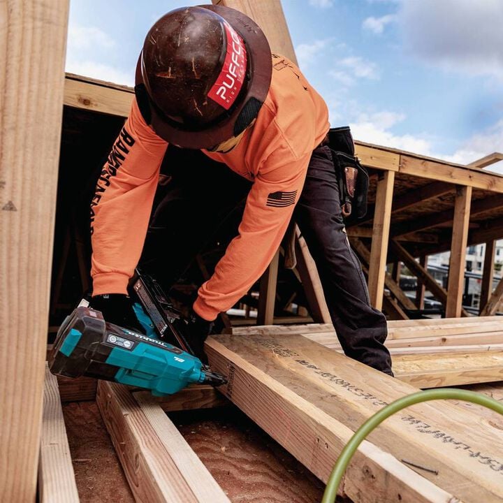 Makita 18V LXT 4.0Ah Lithium-Ion Brushless Cordless 21 Degree Full Round Head 3-1/2 Inch Framing Nailer Kit, large image number 14