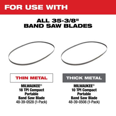 Milwaukee M18 FUEL Compact Dual-Trigger Band Saw (Bare Tool), large image number 8