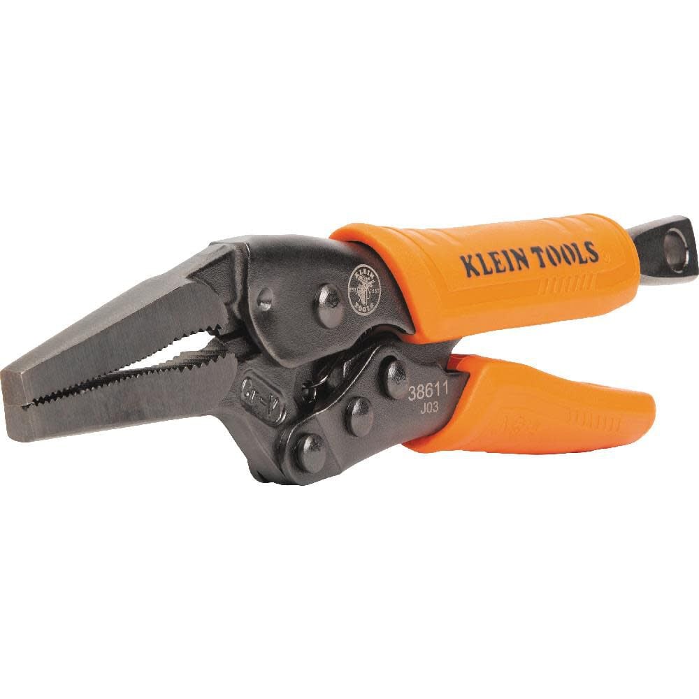 Klein Tools Long Nose Locking Pliers, 6 Inch, large image number 5