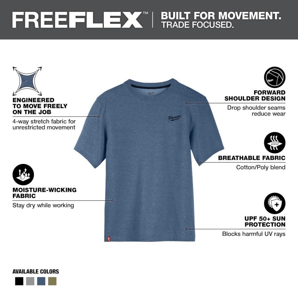 Milwaukee Hybrid Work Tee Short Sleeve, large image number 2