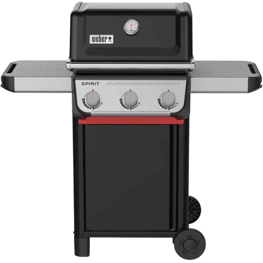 Weber Spirit E-310 26.6 Inch 3-Burner 24000 BTU Black Liquid Propane Gas Grill, large image number 1