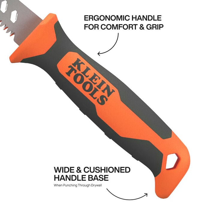 Klein Tools Fixed Blade Rasping Jab Saw, large image number 3