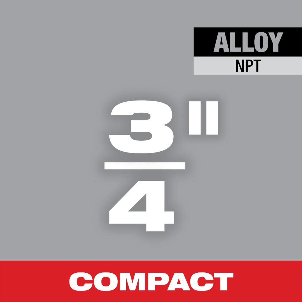 Milwaukee 3 4inch Alloy Npt Compact Forged Aluminum Die Head 48 36 1308 Sansujyuku sansujyuku.com