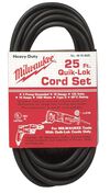 Milwaukee 25 ft. 3-Wire Quik-Lok Cord, small image number 1