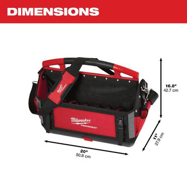 Milwaukee 20 in. PACKOUT Tote, large image number 2