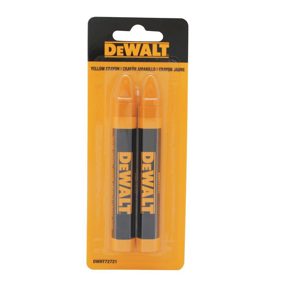 DEWALT Yellow Marking Crayon, large image number 3