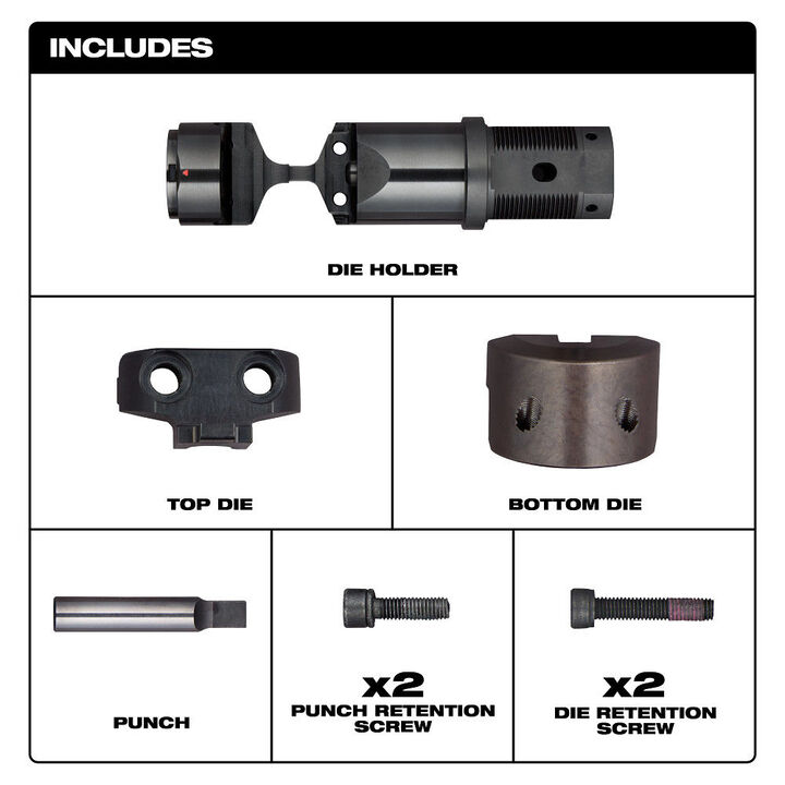 Milwaukee M18 FUEL 10 Gauge Nibbler (Bare Tool) with Extra Die Holder Set, large image number 1