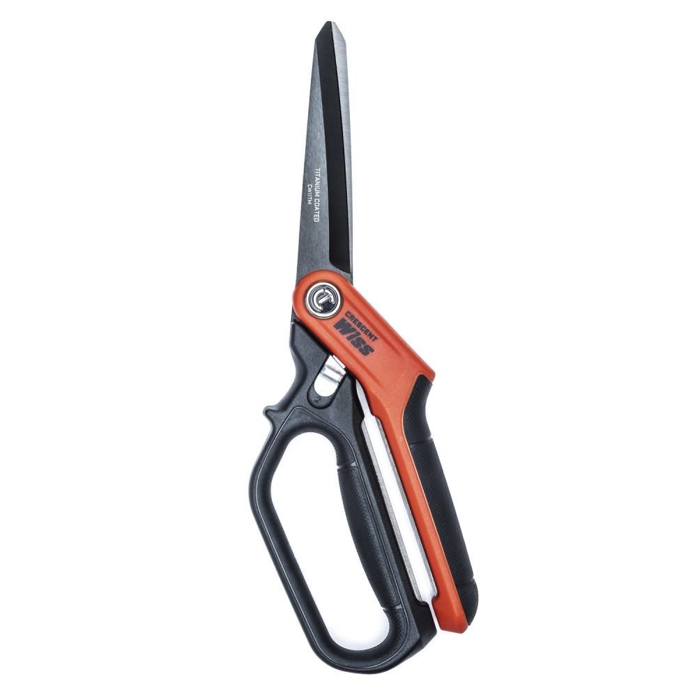Crescent Wiss 11in Tradesman Shears Single Ring Heavy Duty Titanium Coated - CW11TM