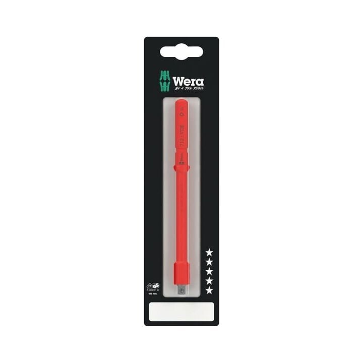 Wera Tools Kompakt A VDE 712 i SB Insulated Adapter Blade for Socket, large image number 0