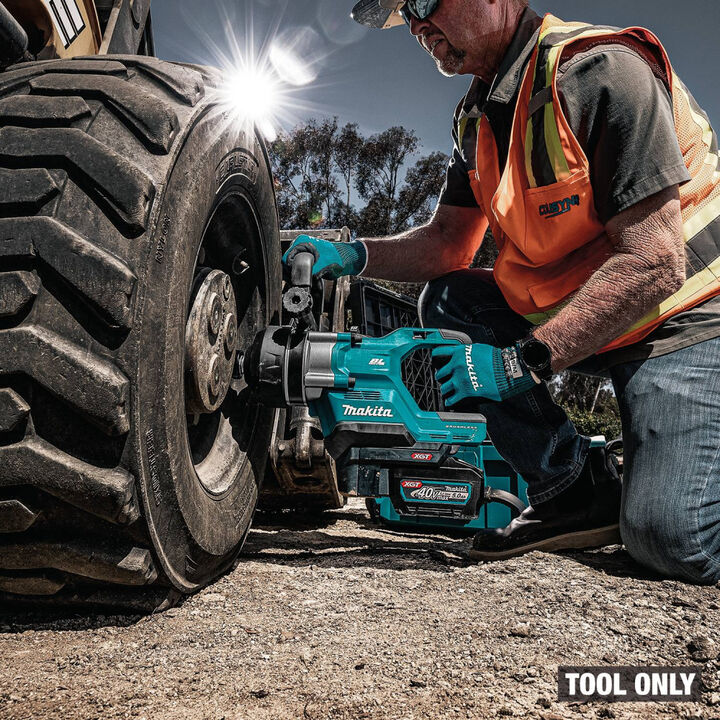 Makita 40V max XGT Brushless Cordless 4-Speed High-Torque 1 Inch Drive Impact Wrench with Friction Ring (Bare Tool), large image number 3
