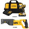 DEWALT 20V Max Impact Driver and Reciprocating Saw Bundle, small image number 2