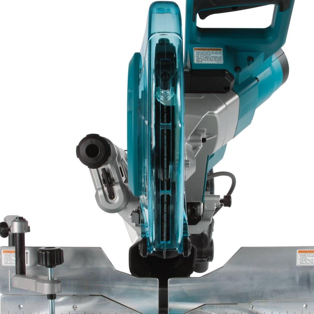 Makita 10in Dual-Bevel Sliding Compound Miter Saw with Laser and Stand, large image number 24