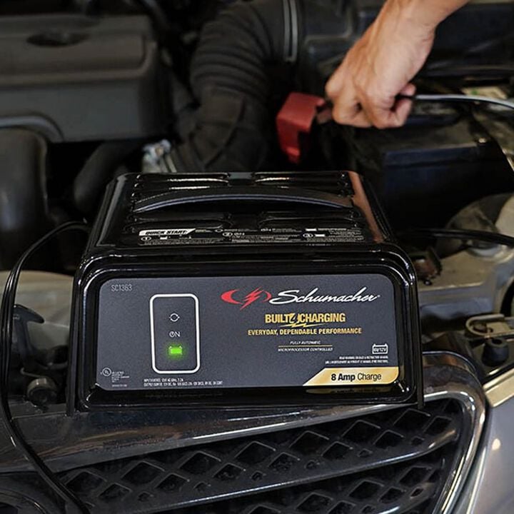 Schumacher Electric 8A 6/12V Fully Automatic Battery Charger, large image number 4