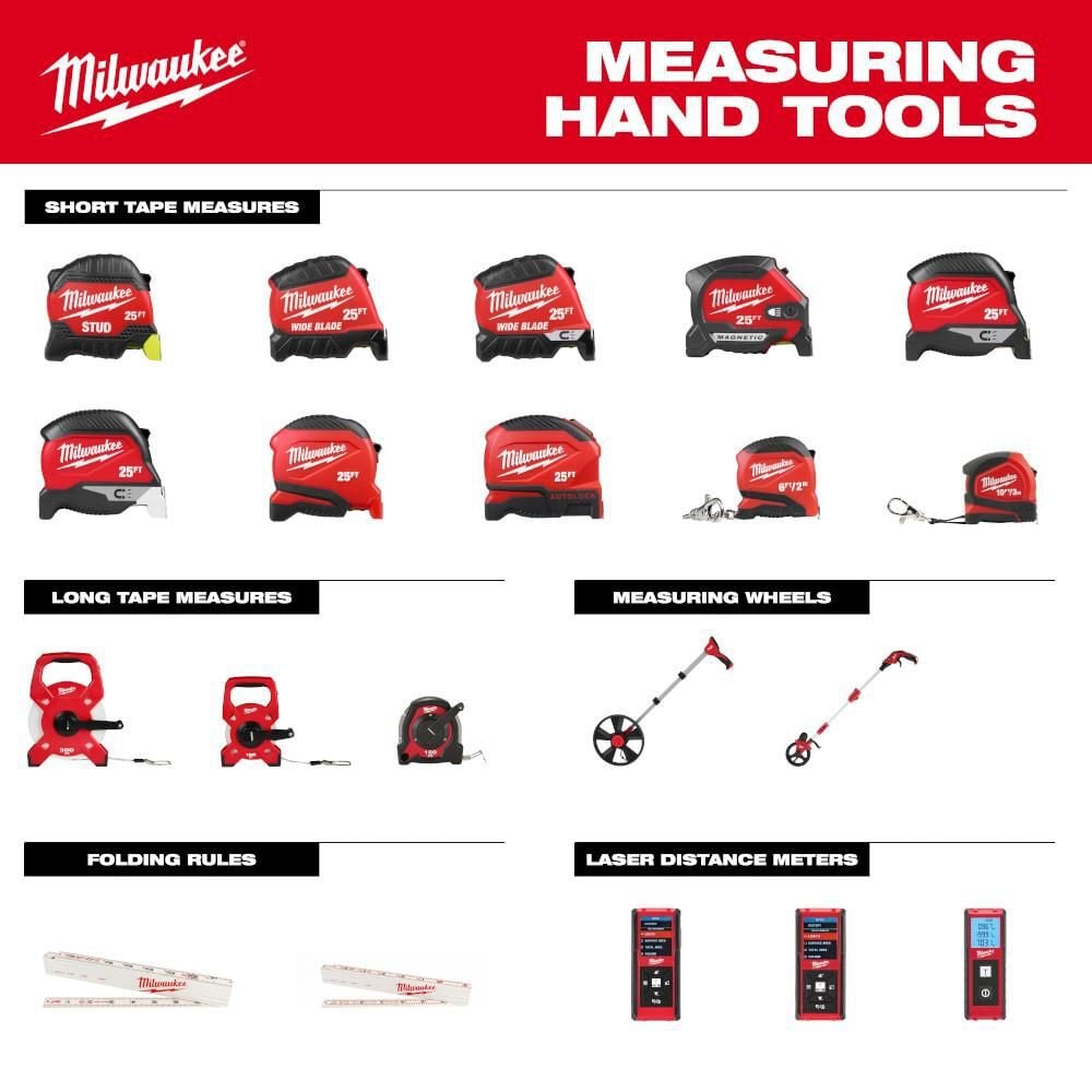 Milwaukee 16 Ft. Compact Tape Measure, large image number 9