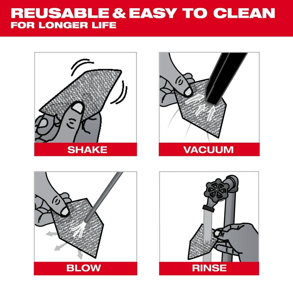 Milwaukee 320 Grit Mesh Sanding Sheets for M12 Orbital Detail Sander 12pk, large image number 8