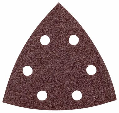 Bosch 3-1/2 In. 60 Grit 5 pc. Detail Sander Abrasive Triangles for Wood