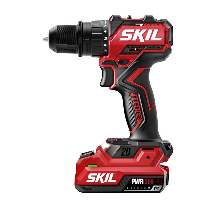 SKIL 20V Brushless Compact Multi-Head Drill Driver Kit, large image number 2