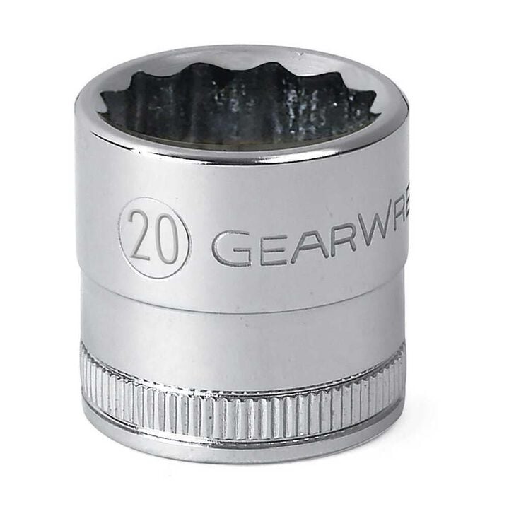 GEARWRENCH Socket 1/2 In. Drive 12 Point 20mm, large image number 0