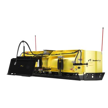 Snow Wolf 114 Inch QuattroPlow AutoWing Snow Plow, large image number 1
