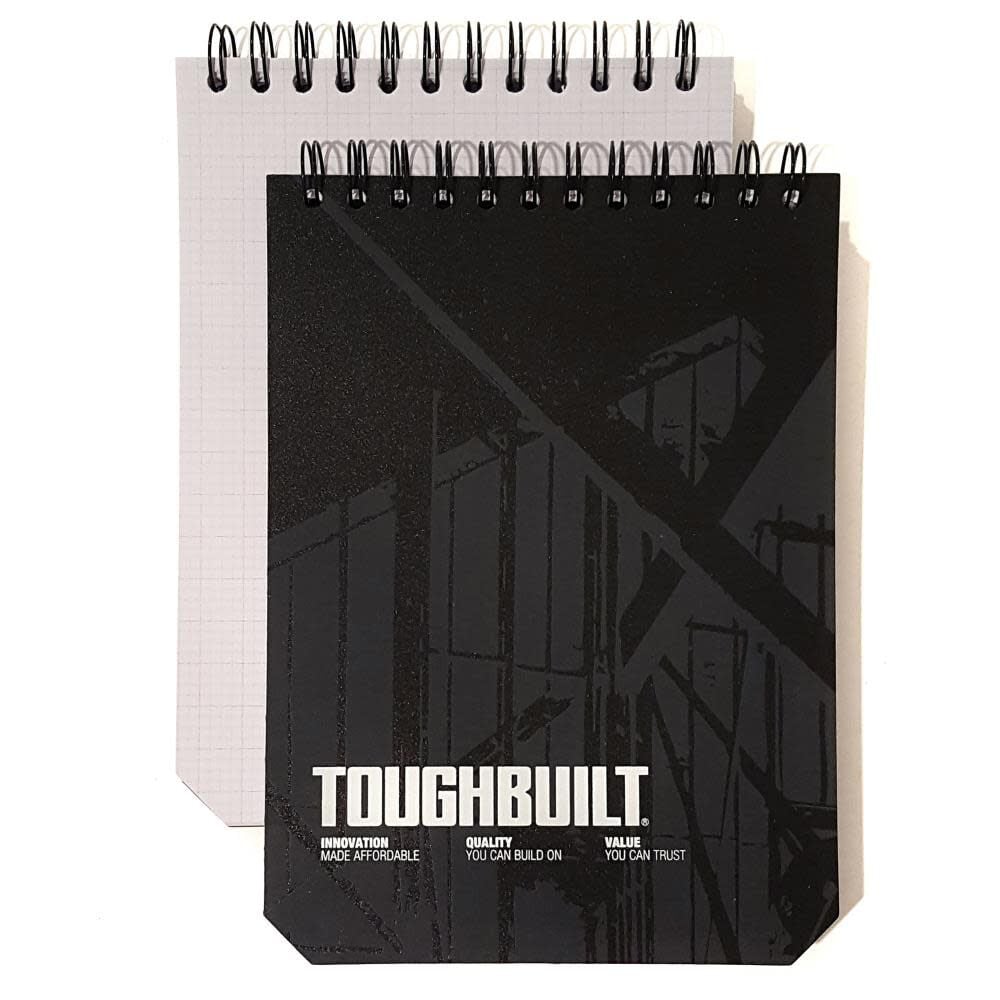 Toughbuilt Grid Notebooks Large 2pk, large image number 1