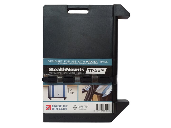 Stealthmounts Trax90 Track Saw Square for Makita Black