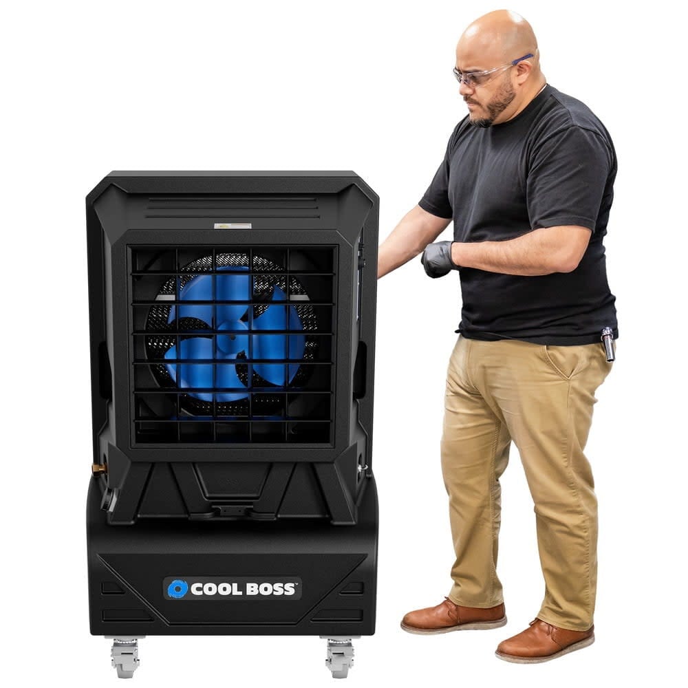 Large store evaporative cooler