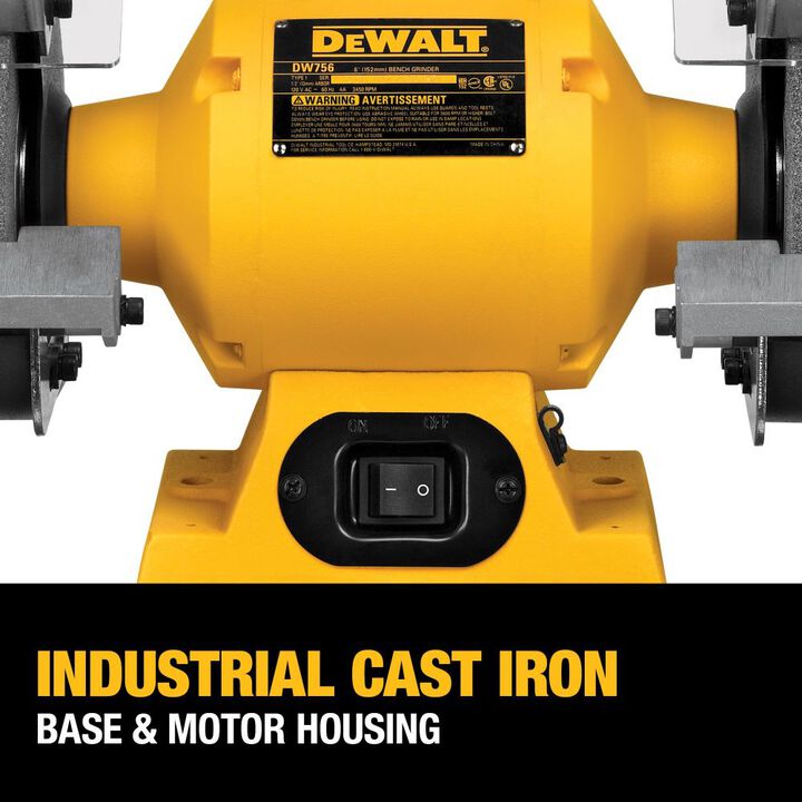 DEWALT 6 In. Bench Grinder, large image number 3