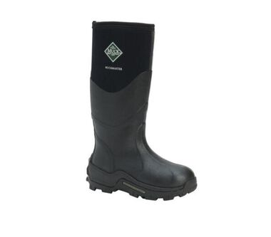 Muck Boots Mens Muckmaster Tall Gusset Boots Black Size 12