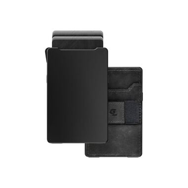 Groove Life Wallet Midnight Black Brown Leather