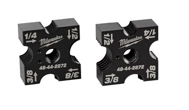 Milwaukee 1/4 in. 3/8 in. 1/2in. Replacement Cutting Die Set