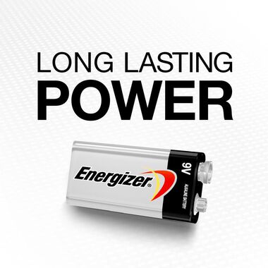 Energizer MAX Alkaline 9V Batteries 2 pack, large image number 1