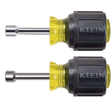 Klein Tools Magnetic Stubby Nut Driver Set 2 Pc