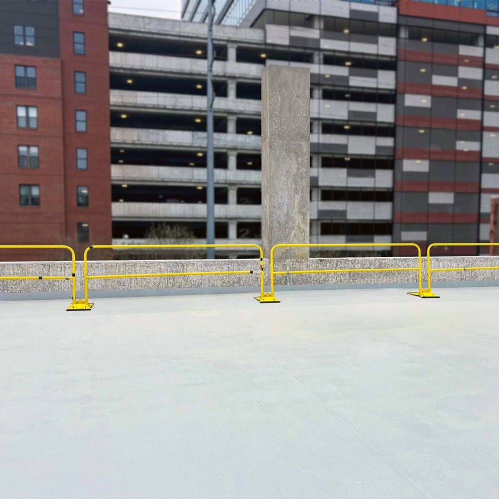 Tie Down 7.5 Ft Universal Guardrail 42 Inch Yellow, large image number 6