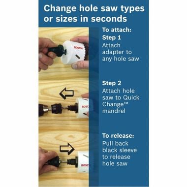 Bosch Hole Saw Hole Enlarger Kit 2pc, large image number 3